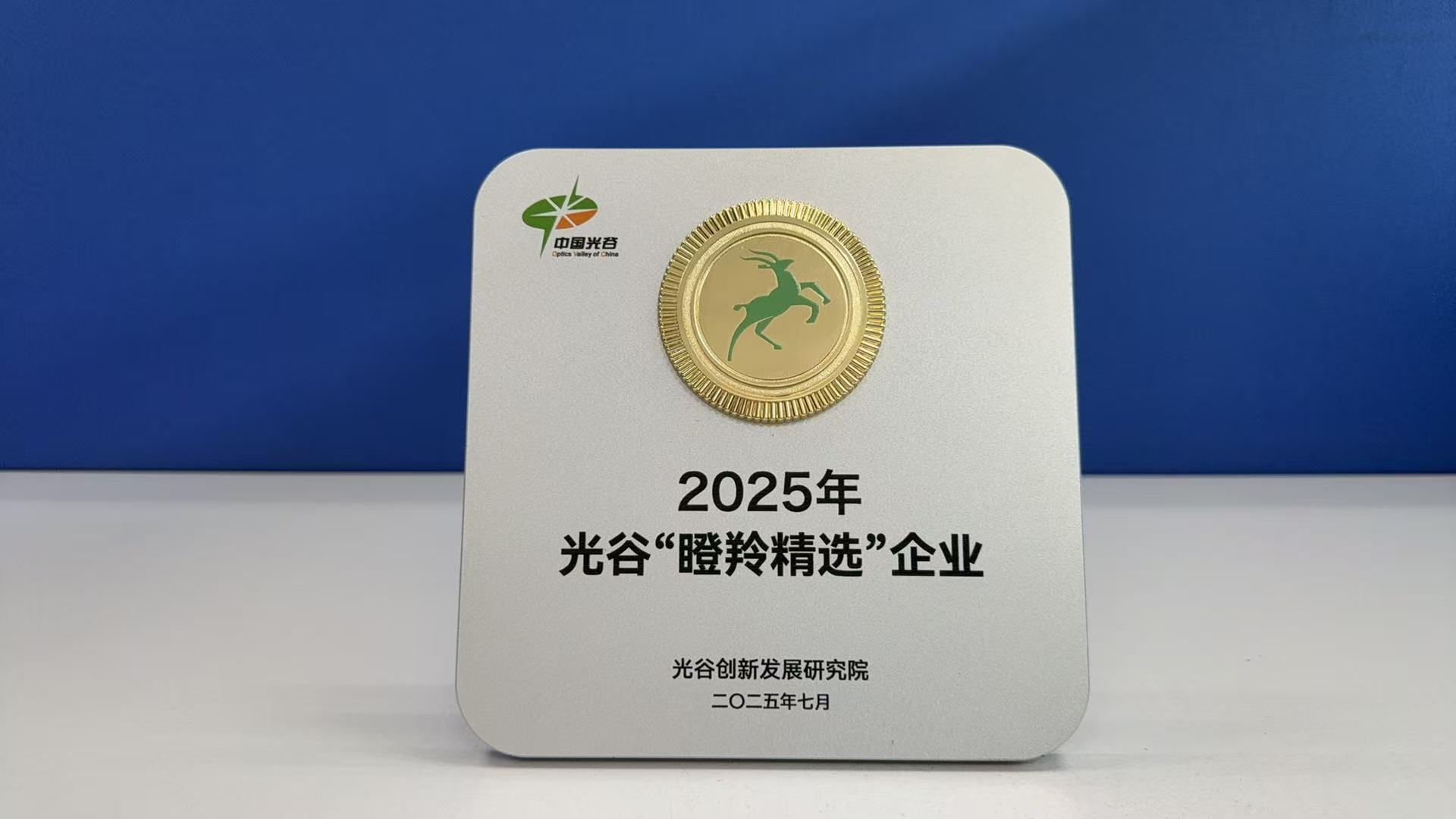 简讯:新耐视荣膺中国光谷 2025 “瞪羚精选”企业称号 简讯:新耐视荣膺中国光谷 2025 “瞪羚精选”企业称号